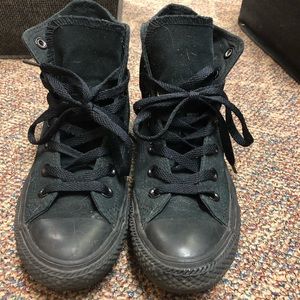 Black Converse High Tops